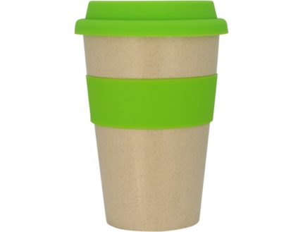 ЭКО стакан из бамбукового волокна 450 мл ECOFFEE, светло-зеленый